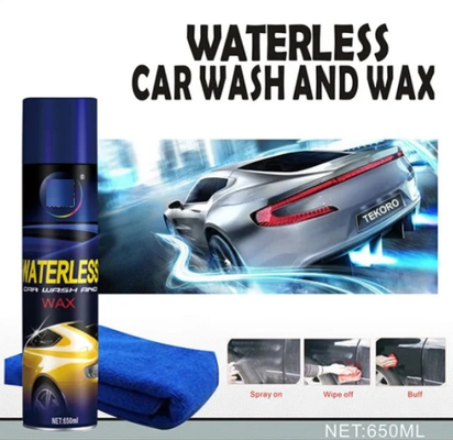 650 ml Umweltfreundliches wasserloses Autowasch- und Wachsprodukt