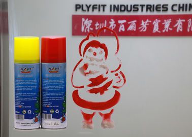 Verschiedener Farbweihnachtsschnee-Spray-wasserbasierte hohe Verdrängungs-Rate nicht brennbar