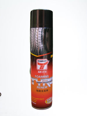 Schneller trocknender Reifen-Schaum-Reiniger-Reifen des Auto-650ML glänzen den genehmigten Spray TUV