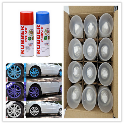 Schneller trockener Gummisprühfarbe-Acrylharz 400ml 15um SGS für alle Autos