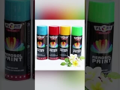Schnell trocknende Neon-Acryl-Sprayfarbe mit 360-Grad-Rotationsdüse