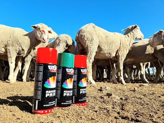 Plyfit-Viehbestand-Markierung sprühen keine Schaden-Kuh-Schaf-Markierungssprühfarbe