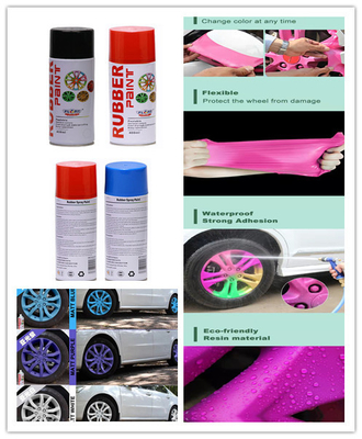 Gummisprühfarbe-Acrylaerosol Removeable-Auto LPG-Pigment Plyfit 400ml
