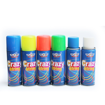Mischfarbpartei-dummer Schnur-Spray-verrückter bunter dummer Schnur-Spray-Ausläufer