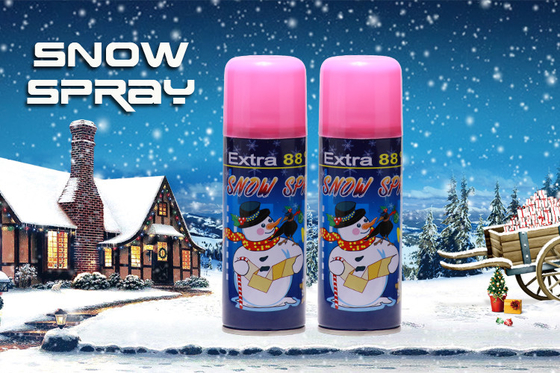 Geburtstags-Weihnachtsfest-weißer Schnee-Spray-künstlicher Karnevals-Partei-Schaum-Spray
