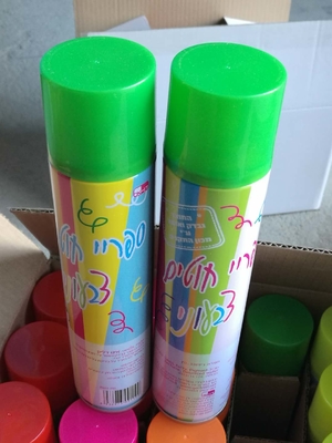 Nicht brennbares dummes Schnur-Spray-Geburtstagsfeier-Weihnachtsverrücktes Band sprühen biologisch abbaubares