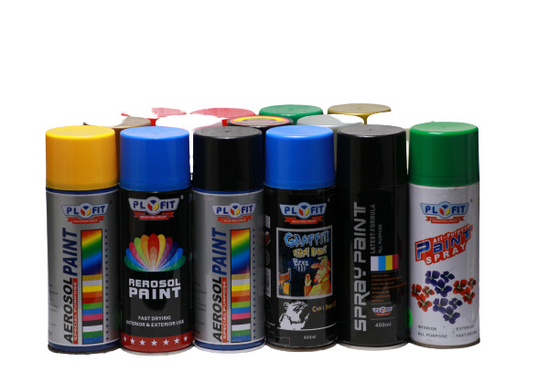 GRAFFITI-Aerosol-Sprühfarbe 400ml Plyfit Acrylmetallisch für Auto-Möbel