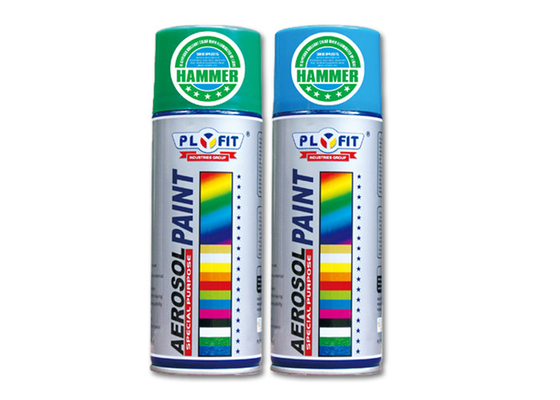 Hammerschlag-Sprühfarbe-verschiedene Farbzinnblech-Dosen des Aerosol-400ml