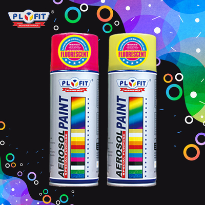 Aerosol-Sprühfarbe LPG-Treibgas-Holz Graffit-Gebrauch PLYFIT metallischer