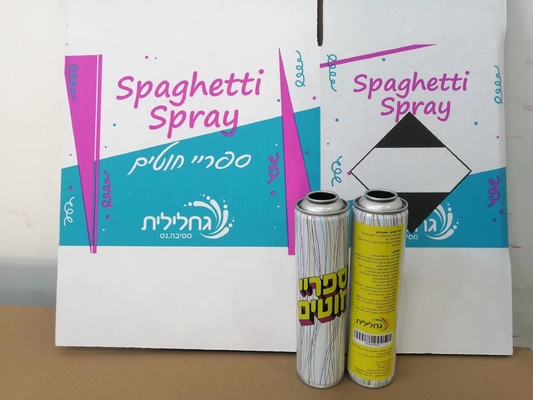 Kundengebundener freundliche Partei-dummer Schnur-Spray Eco bunt für Geburtstag