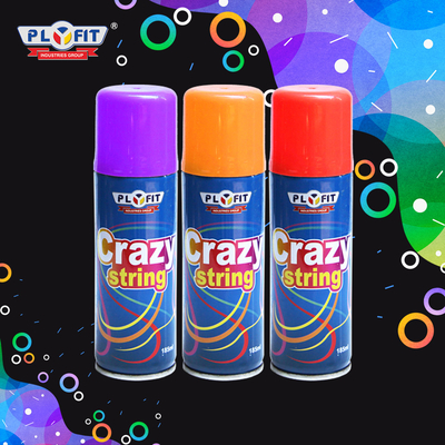 Partei-Dekorations-verrückter Schnur-Spray-dummes Schnur-Spray-Mini Size Soem
