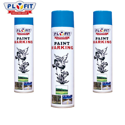 Linie Acrylharz Plyfit 750ml der Markierungs-Sprühfarbe-100% basierte Fahrbahnmarkierungs-Farbe