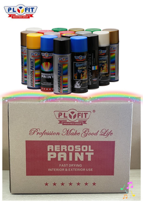 Farben-Flüssigkeit 400ml Matt White Acrylic Aerosol Spray für Südafrika