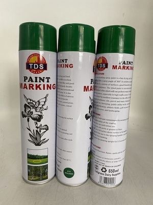 Linie Markierungs-Farben-Aerosol-Sprühfarbe-Schmetterling Soems 650ml versieht für Handspray mit einer Düse