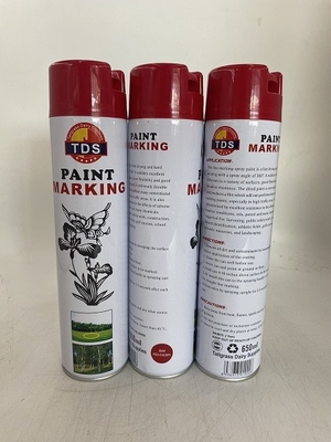 Schnelle trocknende Linie gute Flexibilität Markierungs-Sprühfarbe Soems 650ml