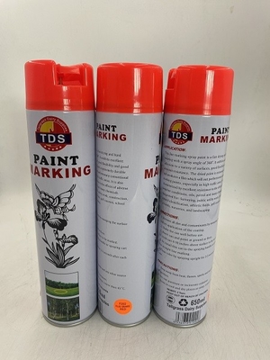 Kundengebundene Sprühfarbe-schnelle D-Clip Linie Markierungs-Farbe des Aerosol-650ml