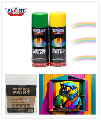PLYFIT, das schnelle Antifarben-Allzwecksprühfarbe des rost-450ML trocknet