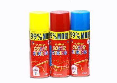 MSDS genehmigte farbige Schnee-Spray-Partei-Schnur-Bevorzugungs-bunte Schnur