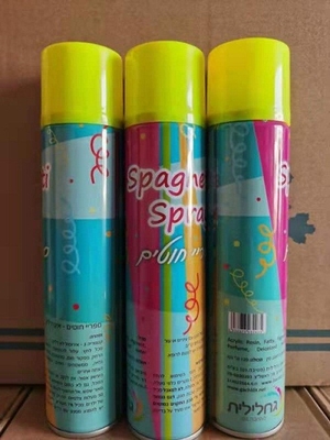 Umweltfreundliches String-Party-Spray Farbenfroh und harmlos für alle Feiern