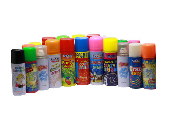 Joker Farbband Party String Schnee Aerosol Spray für alle Arten von Feiertagen und Festivals