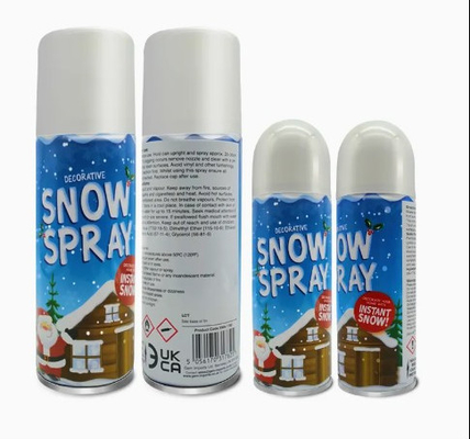 Umweltfreundliche Party Schneespray wie echter Schnee Keine Reinigung Notwendigkeit Nicht brennbar