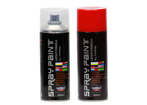 Schnelle Trocknung Aerosol Sprayfarbe für Holz Metall und Kunststoff Hunderte von Farben Einheit Größe 65*158mm Volumen 400 oder 450ml