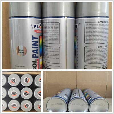 Schneller D-Clip kann wasserdichte Tinpate-Aerosol-Farbsprühfarbe 400ml pro