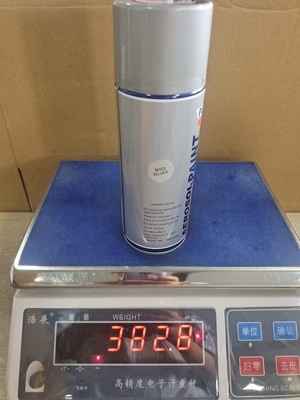 Schnelles trockenes metallisches Zinnblech TUV Sprühfarbe Siliver-Farbe300ml