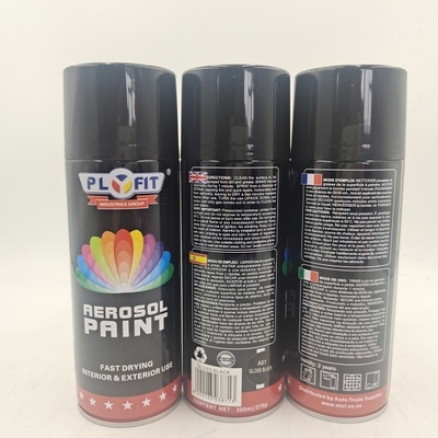 AEROSOL-Sprühfarbe-Trockner PLYFIT 450ML Acrylschnell für Auto-Möbel ABS Metall